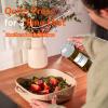 imageTrendPlain  Original 16oz470ml Olive Oil Dispenser Bottle for Kitchen Gadgets and Air Fryer Accessories  Olive Oil Sprayer for Cooking wStickers  BlackAsh