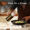 imageTrendPlain  Original 16oz470ml Olive Oil Dispenser Bottle for Kitchen Gadgets and Air Fryer Accessories  Olive Oil Sprayer for Cooking wStickers  BlackPeach