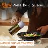 imageTrendPlain  Original 16oz470ml Olive Oil Dispenser Bottle for Kitchen Gadgets and Air Fryer Accessories  Olive Oil Sprayer for Cooking wStickers  BlackPeriwinkle
