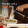 imageTrendPlain  Original 16oz470ml Olive Oil Dispenser Bottle for Kitchen Gadgets and Air Fryer Accessories  Olive Oil Sprayer for Cooking wStickers  BlackBlackWhite