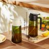 imageTrendPlain  Original 16oz470ml Olive Oil Dispenser Bottle for Kitchen Gadgets and Air Fryer Accessories  Olive Oil Sprayer for Cooking wStickers  BlackBlackWhite