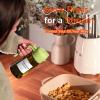 imageTrendPlain  Original 16oz470ml Olive Oil Dispenser Bottle for Kitchen Gadgets and Air Fryer Accessories  Olive Oil Sprayer for Cooking wStickers  BlackBlackGreen