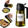imageTrendPlain  Original 16oz470ml Olive Oil Dispenser Bottle for Kitchen Gadgets and Air Fryer Accessories  Olive Oil Sprayer for Cooking wStickers  BlackBlack