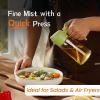 imageTrendPlain 16oz Olive Oil Dispenser Bottle for Kitchen  2 in 1 Oil Dispenser and Oil Sprayer for Cooking Air Fryer Salad 470ml Olive Oil Sprayer Green wStickers
