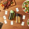 imageTrendPlain 8 Waterproof Labels for Oil Dispenser  Durable Kitchen Stickers for Olive Oil Vinegar and More