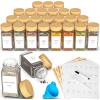 image:image48 Glass Spice Jars with Label Spice Jar Set with Bamboo Lids 4oz Seasoning Containers Organizers amp Spice Labels Empty Spice Bottles Kitchen Organization Storage for Cabinet Drawer Decor Essentials