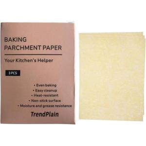 image:imageTrendPlain Baking Papers Brown Parchment Paper Sheets
