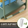 image:imageCisily 2Tier Kitchen Sink Caddy Organzier Rack with Flexible Dish Brush Holder Sponge Holder for Kitchen Sink Countertop Organization StorageHome Decor Accessories Essentials Stainless SteelSage Green